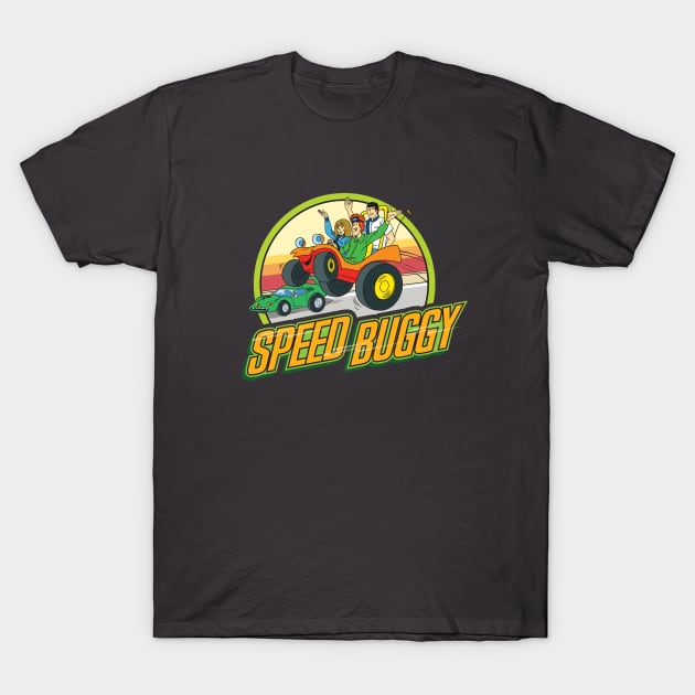 Speed Buggy Cartoon T-Shirt by Chewbaccadoll